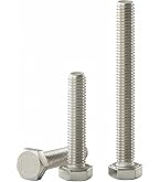 40 Vis M6x6mm Inox 304 à Tête Hexagonale Interne - Neuf - Uxcell