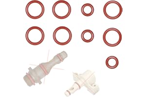 SNAPWORLD-KAFFEE Junta, juego de mantenimiento, juntas tóricas, compatible con Philips Saeco Miele Bosch Gaggia Tchibo Unold Solis Spidem Satrap TurMix König Rotel para apoyar la válvula, caño, Set-6 (3x)