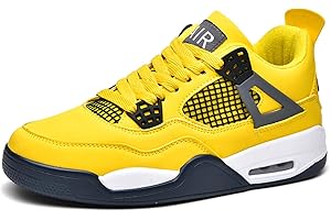 Sixfox Herren Sportschuhe Große Größe Sportschuhe Herren Basketballschuhe Mode Sport Basketballschuhe