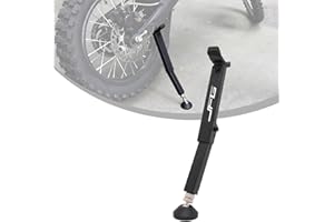 JFG RACING Motorcycle Wheel Stand,Portable Rear/Front Wheel Lift Stand,Maintenance Stand Chain Cleaning Chain Lubrication for Dirt Bikes Pit Bikes Motocross Enduro Supermoto-Black