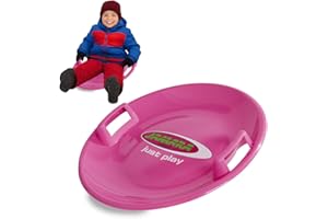 JAMARA -Snow Play Rutschteller 60cm-Haltegriffe an beiden Seiten, langlebiger, robuster Kunststoffkörper, Leichtgewicht mit nur 555 g