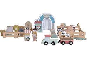 Zoo, Sistema DE Trenes' especificado no Puede Utilizarse ya Que entra en conflicto con el Valor 'Tiamo Little Dutch 4488 - Juego de Accesorios de Madera (28 Piezas)