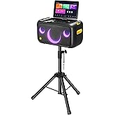 Ikarao Partybox Hoparl&ouml;r Standlı Break X1 800W Karaoke Bluetooth Hoparl&ouml;r Seti