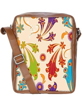 Snoogg , Damen Umhängetasche mehrfarbig multi