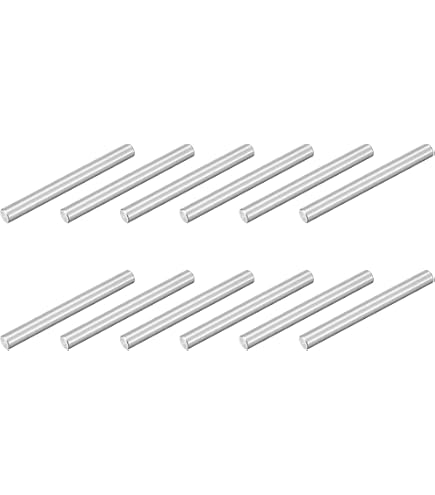 Lot De 10 Chevilles 5x55 Mm - Acier Inoxydable 316L - Pour étagères, Meubles