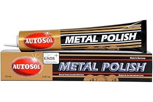 Autosol Chrome Polish Metal & Aluminium Cleaner, 75ml/100gm