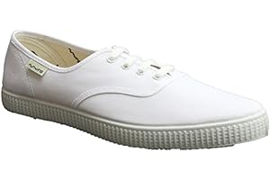 MADE IN SPAIN Baskets de Toile Muro en Blanc