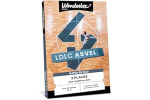 TICK&BOX Ticketbox - Ldlc Asvel - Match en Duo - Coffret Cadeau - Idée Cadeau Divertissement