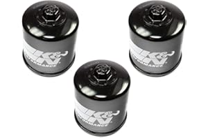 K&N K & N Filtre à huile Kit Lot de 3 KN de 303 pour Honda Kawasaki Polaris Yamaha