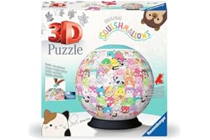 RAVENSBURGER Puzzle 3D Kula: Squishmallows