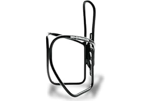 SKS Germany, Nero WIRECAGE Alluminio, Accessori per Biciclette Costruzione Leggera, Sicuro, portaborraccia per Bevande in Design Elegante, Unisex-Adult, One Size
