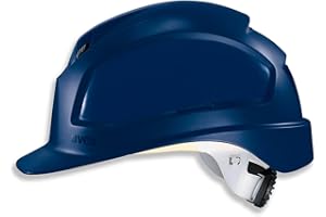 ‎UVEX UVEX Schutzhelm pheos B-WR - Arbeitsschutz-Helm, Baustellenhelm, Bauhelm - EN 397, Farbe:blau