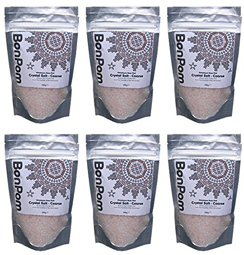 (6 PACK) - BonPom - Himalayan Salt Coarse | 200g | 6 PACK BUNDLE