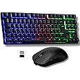 The G-Lab Oxygen EX Combo – Wireless Gaming Mouse Keyboard Pack – TKL Format Wireless Gamer Keyboard and RGB Wireless Gamer M