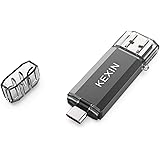KEXIN Chiavetta USB C 256GB, Pen Drive USB C 256 GB, Chiavetta USB 3.0, USB C & USB A, Velocità di Lettura Fino a 100 MB/s, S