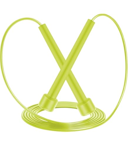 Corde à Sauter Crossfit Professionnel YSCARE Corde A Sauter Sport Ru00e9glable Pour Enfant & Adulte Pour Fitness Speed Jump Rope Pour Hommes & Femmes Crossfit, Sport, Boxe 2.8M (Rose Cordes à Sauter