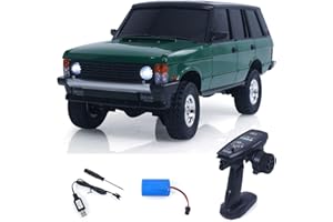 TOUCAN RC HOBBY LDRC LD18401 4 x 4 RC Climbing Car 1/18 2.4G Simulation Rock Crawler Car SUV Model Ready to Go 280 Brush Motor ESC LED Light Outdoor