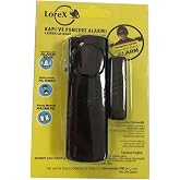 Lorex LR-4444S Siyah Renk Pilli Kapı Pencere Alarm - Piller Hari&ccedil; - Ev Alarmı - Kablosuz Pencere Alarmı - Hırsız Alarmı