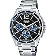 Casio Enticer Analog Black Dial Men Watch