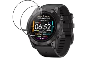 IQShield Screen Protector for Garmin Epix 2 Pro 51mm, Ultra Clear Tempered Glass, Protective Film for Garmin Epix 2 Pro, 3D Full Coverage, Touch Sensitive, 9H Hardness, Bubble-Free - 2 Pack