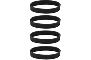 FAFEICY Cinghie di Ricambio in Gomma Morbida Flessibile per Aspirapolvere Kirby Avalir 4 Pezzi Cinghia Trasmissione Aspirapolvere