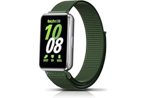 PaceBid Nylonowy regulowany pasek mężczyźni kobiety sportowe wymienne bransoletki dla Samsung Galaxy Fit 3