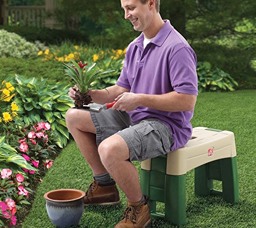 Axi Universal Gartenhocker und Sitzbank mit Knieschoner // Arbeitsbank, Pflanzenarbeitstisch & Sitzhocker - 5