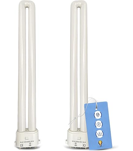 Home Light Tube Leviton 23452-H Snap-in Lamp Support Clip For Horizontal Mount 2g11 Base Twin Tube 896076