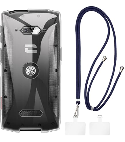Coque TPU Complète Pour Doro 1880 4G - Avec Dragonne, Lanière Et Support Anneau, Protection Antichoc