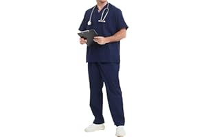 MISEMIYA - Unisex-Uniform-Set – Medizinische Uniform mit Oberteil und Hose Medizinische Uniformen 817-8312