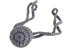 MILISTEN Nez Mitaine Chauffe-Nez Décoratif Fait à La Main Anti-Gel Couverture Respirante Nasale pour Adultes Enfants Gris