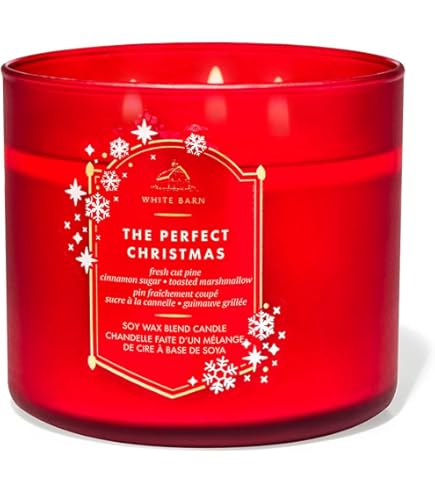 Bath & Body Works The Perfect Christmas 3-Wick Candle| Long