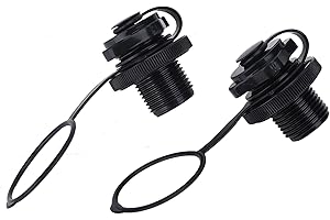 FOXCUP huaer 2pcs valvola di Ricambio Gonfiabile della valvola pneumatica valvola pneumatica Gonfiabile a Spirale Tappi dell'Aria Vite Tappo di gonfiaggio dell'Aria Gonfiabile per gommone gommone zattera