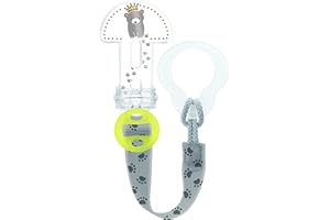 Instrucciones en lengua extranjera - Mam Clip It & Cover Cadena con soporte para chupete, azul