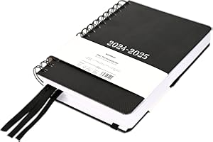 BANDEAX Planer 2024 und 2025 A5 (Jan 2024 - Dez 2025) für 2 Jahre | Kalender Buchkalender 2024-2025 als Terminkalender, Terminplaner, Agenda | Wochenplaner als Organizer auf Deutsch