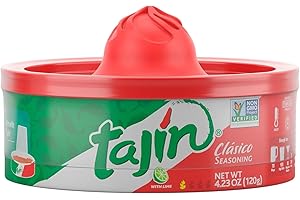 Tajin Clasico - Condimento Rimmer 120 gr, Froster per bevande, bagna il bicchiere con il succo e gusta - Pack Promoo