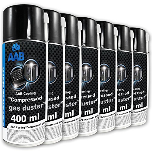 Buy 7 x AAB Compressed Duster 400ml Air Duster for Cleaning Computer