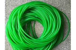 HWYDO Transmission par courroie 3m PU pour Horloger Tour Vert 3mm d'épaisseur