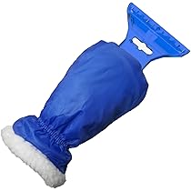 HXUING Grattoir Glace Voiture Avec Gant, Grattoir Vitre