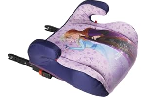Tataway seggiolino alzatina auto bimbi ISOFIX Disney Frozen i-Size ECE R129, Rialzo bimbi 125-150 cm, 22-36 kg, 6-12 anni, gruppo 3, facile da trasportare - sfoderabile e lavabile