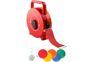 Enjoyard Linee del campo da calcio - Larghezza 4 cm - Linee corte da badminton - Marcatura del campo da gioco - Linee di giurisdizione regolabili