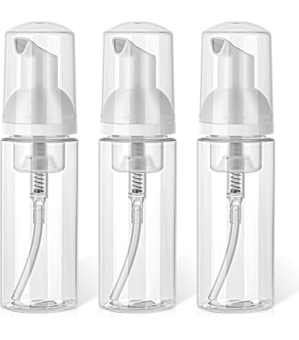 Flaconi Da Viaggio 100ml - 5 Pezzi Trasparenti, Antigoccia, Per Shampoo E Lozioni, Ideali Per Aereo