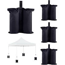 4 Sacs De Lestage Double Couture Pour Tonnelle - Remplissage Sable 35lbs Max ValueHall