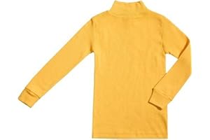 BABIDU Canottiera Semi-Moschettiere Unisex per Bambini con Collo Alto, Linea Punt NOU, Abbigliamento Unisex per Ragazzi e Ragazze dai 2 ai 16 Anni, Canottiera a Maniche Lunghe in Cotone e Poliestere