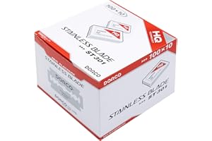 DORCO Wennow St301 Platynowe żyletki z podwójną krawędzią / 1 etui (1000 ostrzy)