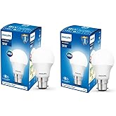 Philips Ace Saver 9 Watt LED Bulb, Base B22 (Cool Day Light), Pack of 2