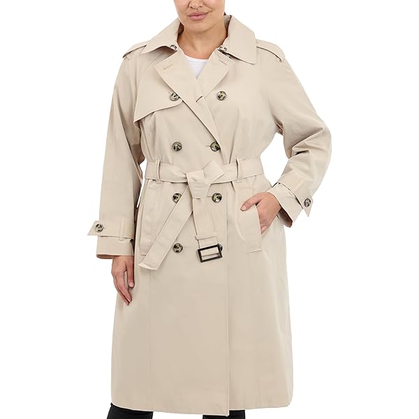 Long Trench Coat For Women Via Spiga Coat Belt Black Wool Blend