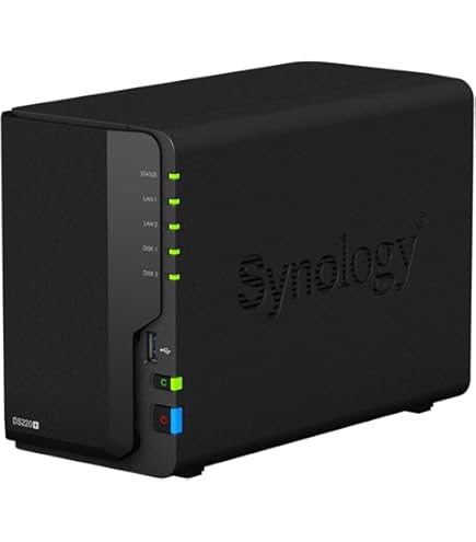 Synology DS120j 1-Bay 8TB Bundle con 1x 8TB IronWolf