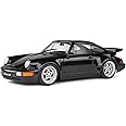 Solido S1803404 1:18 1993 Porsche 964 Turbo-Black None Collectible Miniature car, 1/18ème