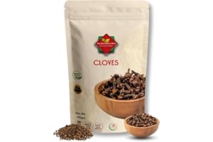 THE WORLDWIDE MINT Cloves Whole | 100G| Premium Quality | Sun Dried | Indonesian| Gluten Free | Non GMO | No Additives | No Preservatives| 100G